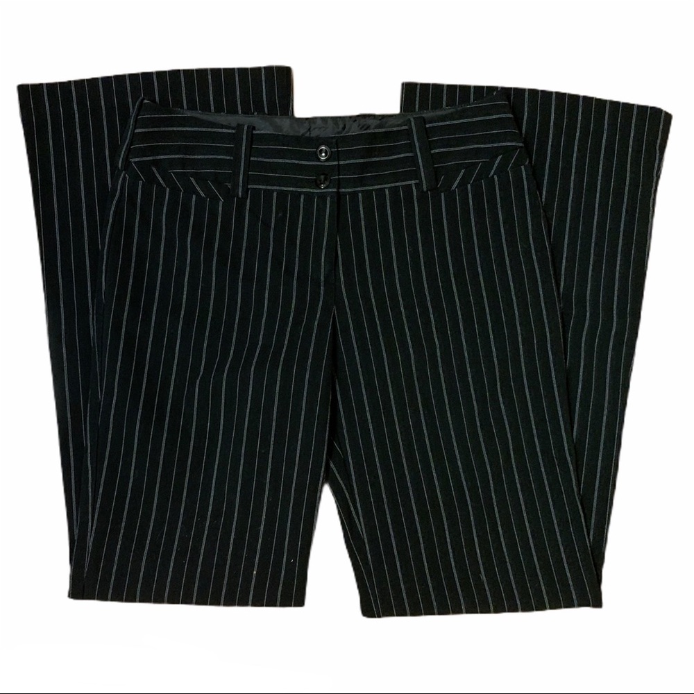 A Byer Cambridge Black Dress Wide Leg Pants